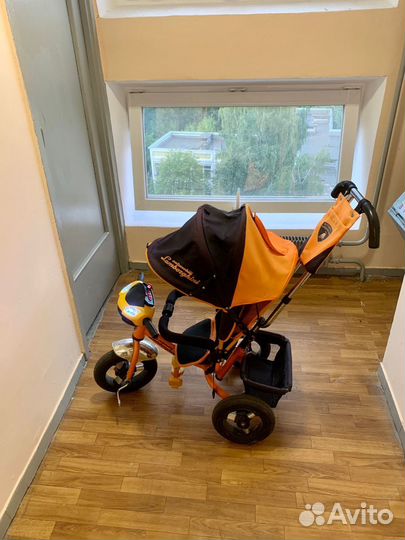 Велосипед трехколесный lamborghini