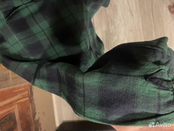 Рубашка клетчатая 160