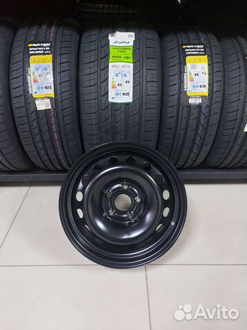 Штампы R16 5x114.3 60.1 Toyota и шины