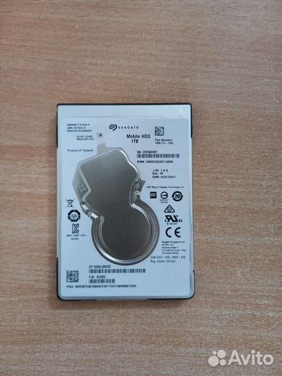Жесткий диск для ноутбука 1TB Seagate st1000lm035
