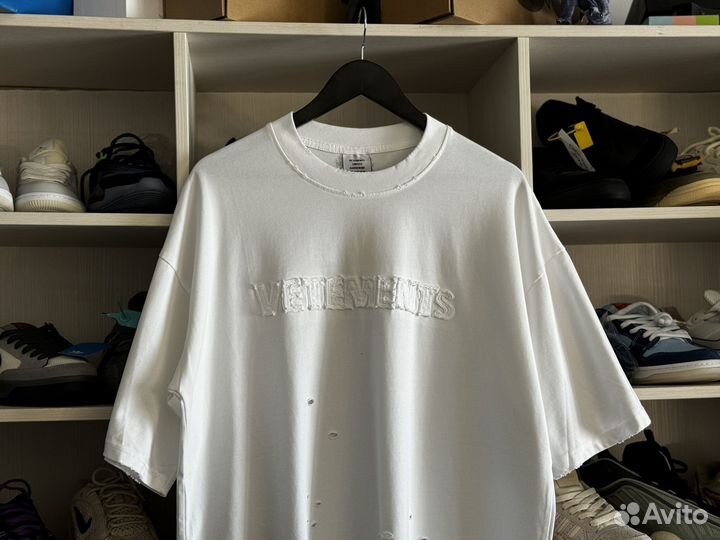 Футболки Vetements белые