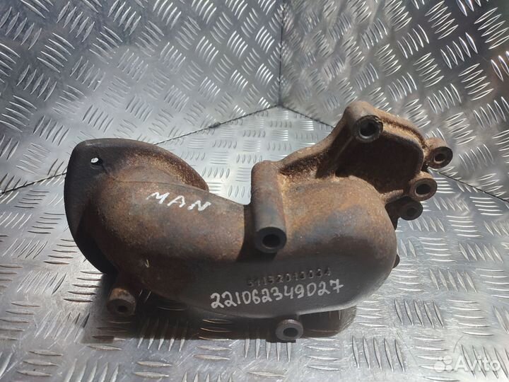 Колено выпускной коллектор (часть) MAN 51152013034