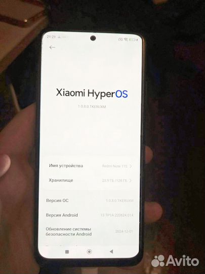 Xiaomi Redmi Note 11S, 6/128 ГБ