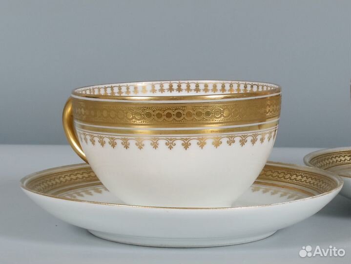 Старинные чайные пары. Limoges