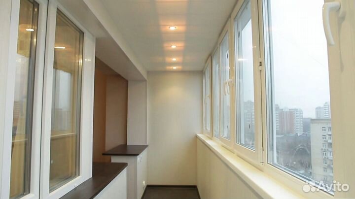 Комплексное остекление и отделка