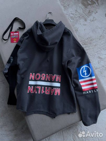 Толстовка худи balenciaga женская