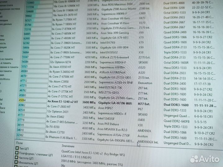 Игровой Пк RX580 8 Gb+E3 1240v2