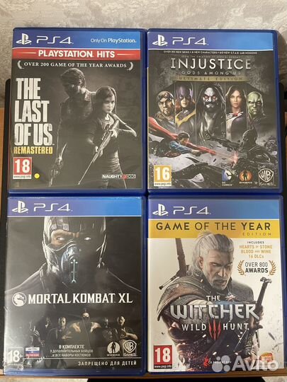 Игры на ps4 диски