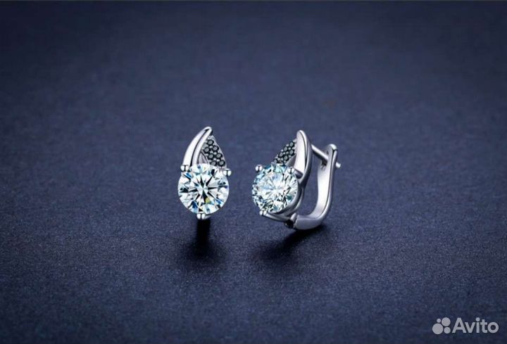 Серебряные серьги