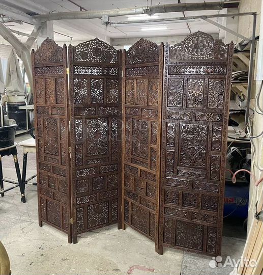 Ширма. Восточный стиль. Мебель из массива