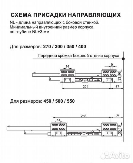 Ящик старт 450мм с доводчиком, серый, с релингом