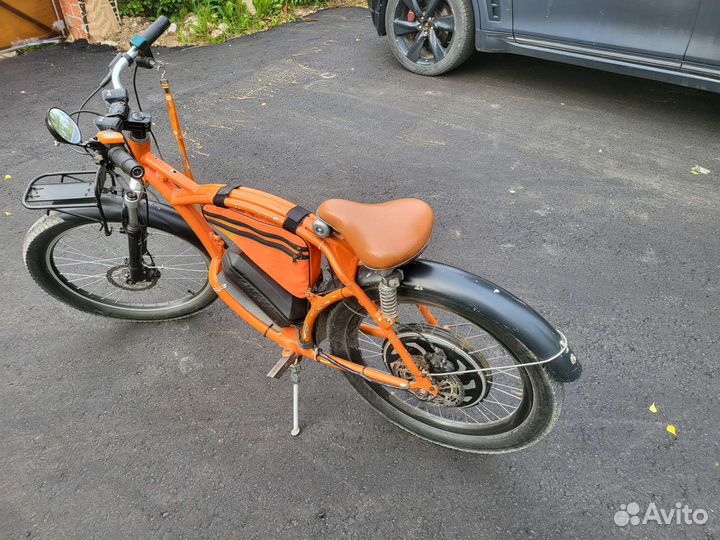 Электрофэтбайк в ретро стиле