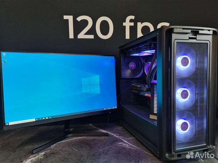 Пк Ryzen 5 5600X, RTX 3070 + Монитор Redmi