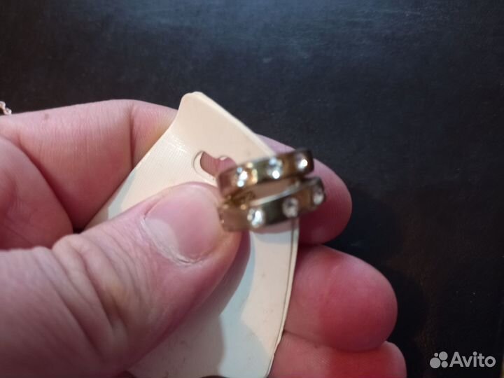 Серьги Fushion Jewelry новые