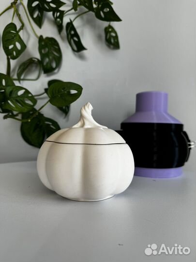 Молд для гипса большая круглая тыква