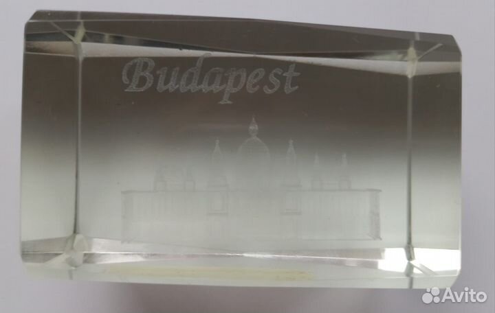 Сувенир Budapest (стеклянный)