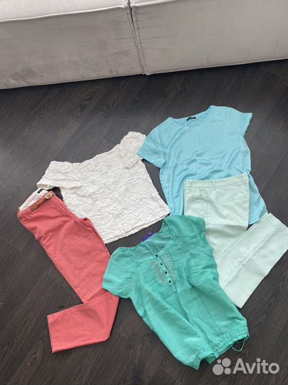 Пакет брендовых вещей 42-44 massimo dutti, lime