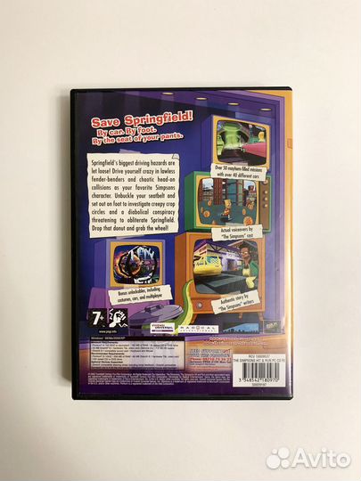 The Simpsons Hit & Run 3CD Евро лицензия DVD-box