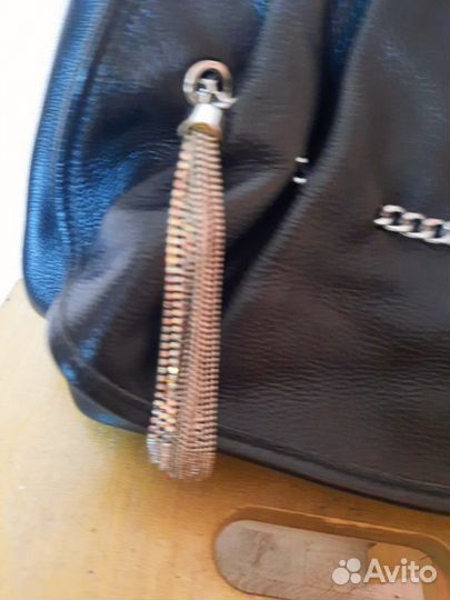 Кожанная сумка женская