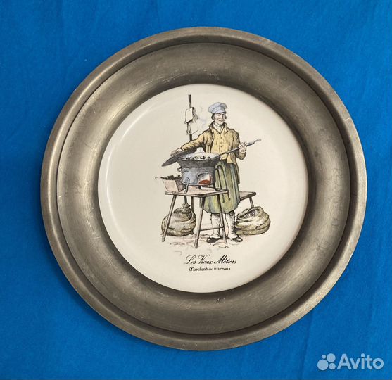 Фарфоровые тарелки настенные