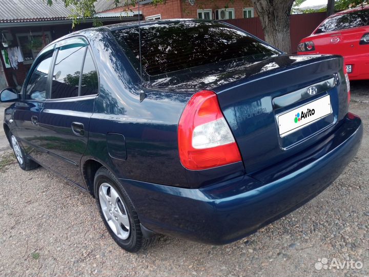 Hyundai Accent 1.5 МТ, 2008, 238 000 км