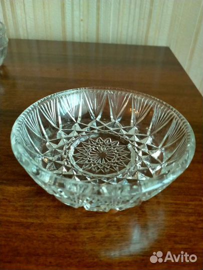 Розетки хрустальные