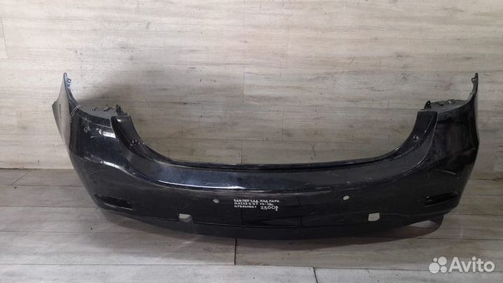 Бампер задний под парктроники Mazda 6 Gj С 2013 По