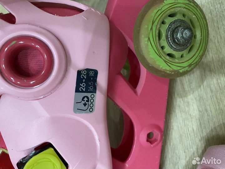 Роликовые коньки детские раздвижные oxelo