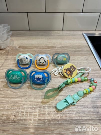 Соски пустышки avent ultra air с 0 и с 6 мес