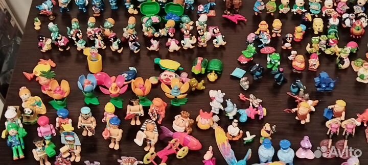 Игрушки из киндера 90х