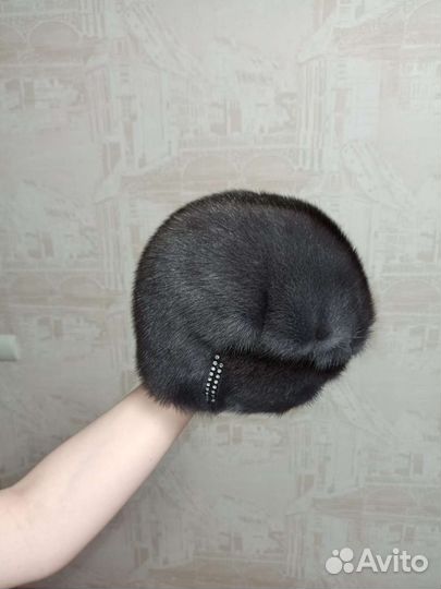 Шапка норковая женская