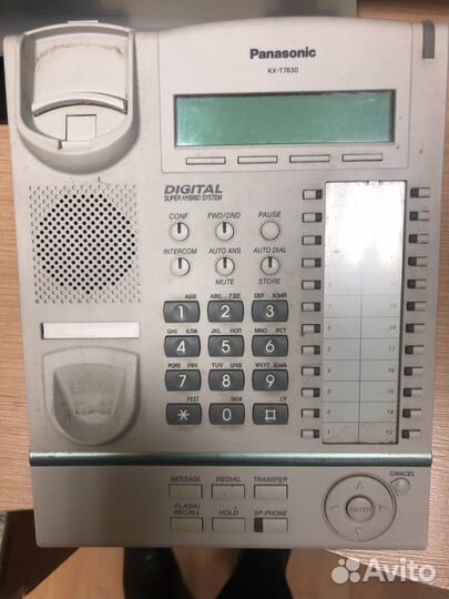 Системный телефон Panasonic KX-T7630