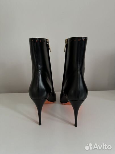 Ботильоны кожа Santoni 39 р / Sergio Rossi