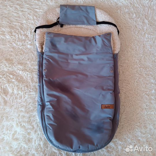 Конверт в коляску 100шерсть
