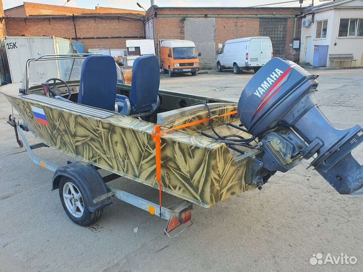 Прогресс 4 и мотор ямаха 40
