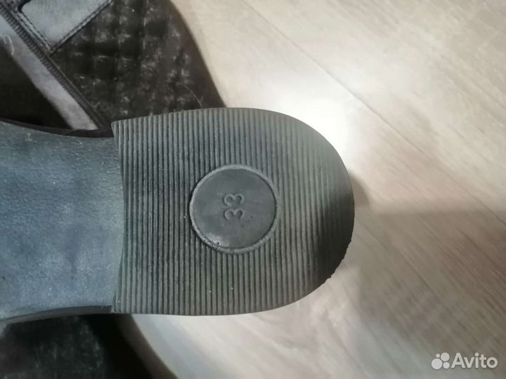 Сапоги демисезонные 33 размер