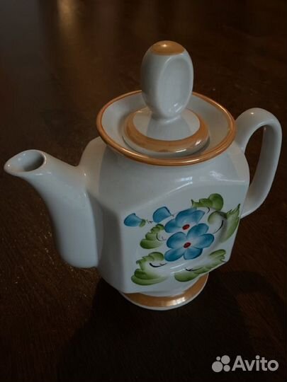 Чайный сервиз керамика. Ручная роспись