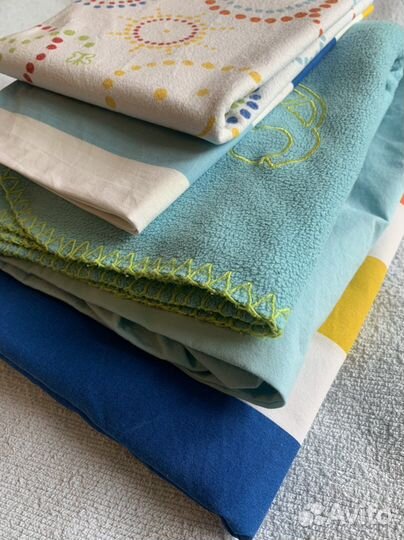 Постельное белье в детскую кровать IKEA