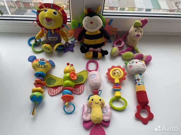 Подвесные игрушки для малышей 0+