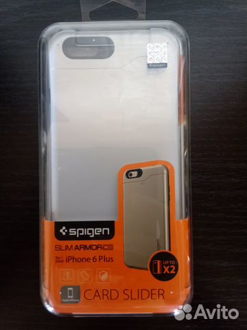 Чехол Spigen Slim Armor для iPhone 6 Plus