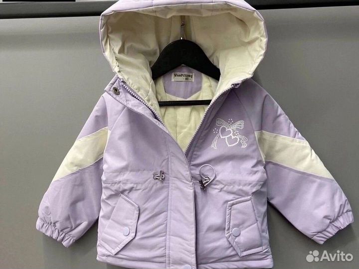 Куртка для девочки весна 100