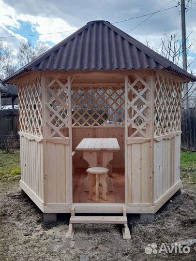 Беседка для дачи