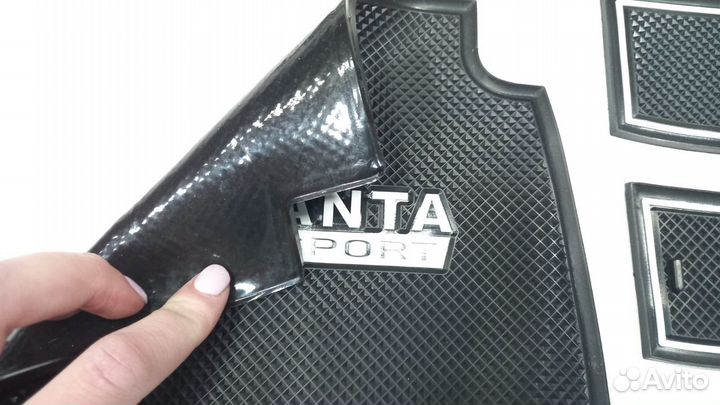 Коврики панели консоли кпп Лада Гранта 2 белые