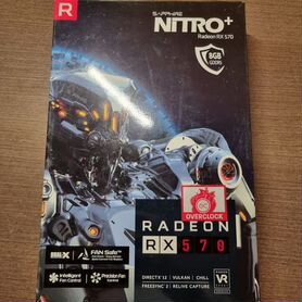 Видеокарта rx 570 8gb sapphire