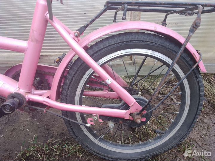 Велосипед для девочки до 6 лет