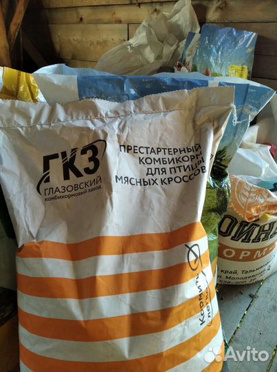 Комбикорм для бройлеров старт и финиш