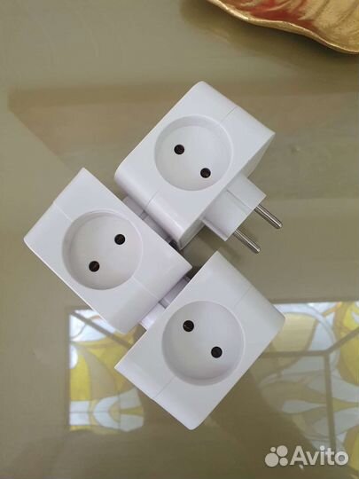 Тройник. Разветвитель фотон ам 16-4 белый. 220в