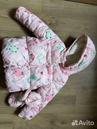 Куртка george для девочки 2-3 года весна демисезон