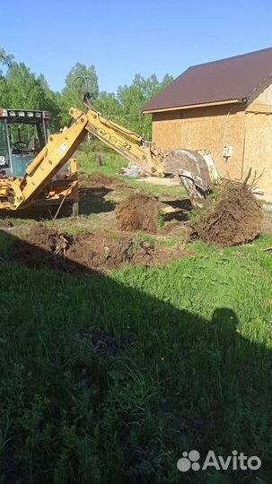 Экскаватор погрузчик Гидромолот