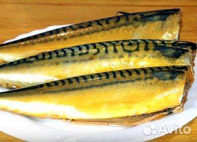 Скумбрия холодного копчения, разделланная